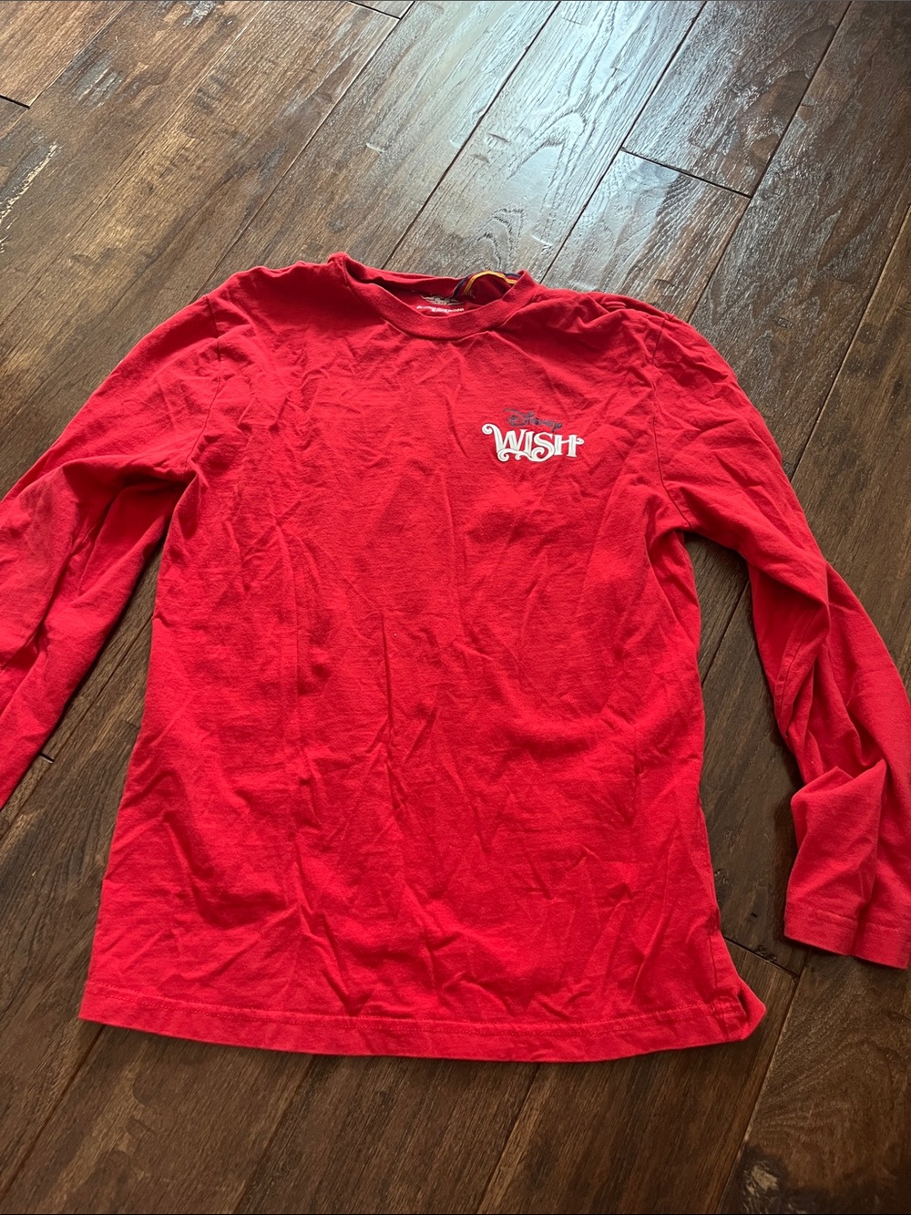 Wish Red Long Sleeve Tee